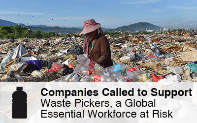 Companies Called to Support Waste Pickers, a Global Essential Workforce at Risk