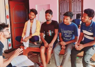 migrant worker awareness raising session - india