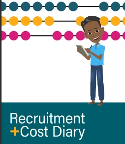 Recruitment Cost Diary Cover Recruitment Cost Diary Cover