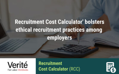 Recruitment Cost Calculator’ bolsters ethical recruitment practices among employers