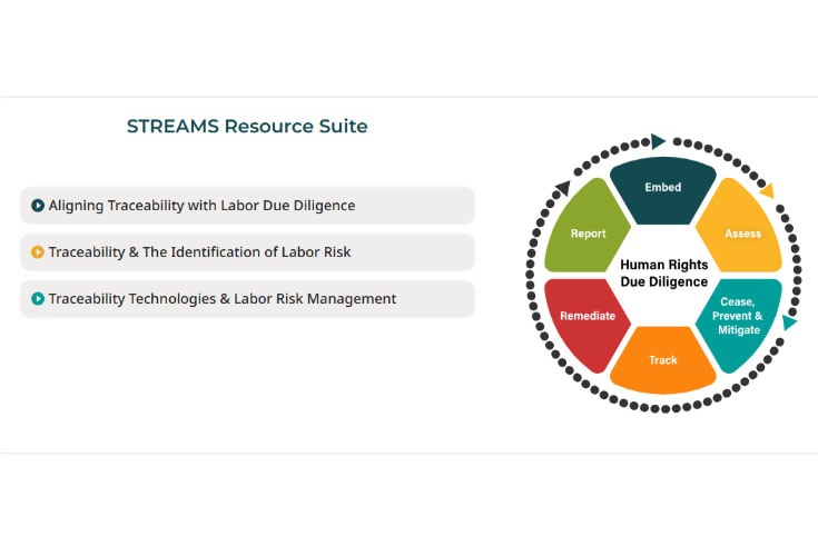 Publication of the STREAMS Traceability & Labor Due Diligence Resource Suite