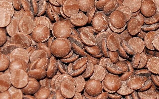 close up of cocoa pellets