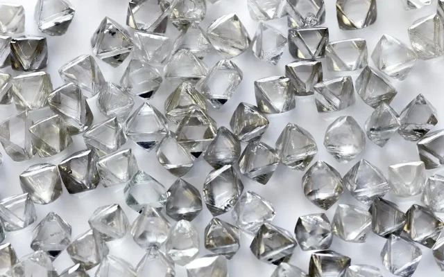A selection of diamons