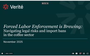 Forced Labor Enforcement is Brewing